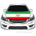 Islamska republika iranu flaga na maskę 100*150 CM islamska republika iranu flaga na maskę samochodu;